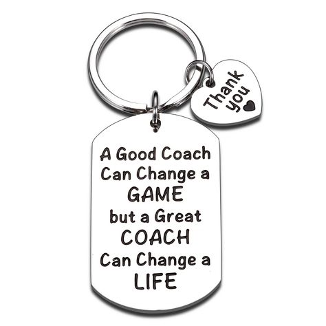 PRICES MAY VARY. 💝【Appreciation Thank You Gift for Coach 】--It’s read "A good coach can change a game, but a great coach can change a life." Your Soccer Coach, Volleyball Coach, Basketball Coach, Softball Coach must be a really nice man/woman. Thank you for always helping us, encouraging us, and most importantly trusting us when we are discouraged and failed. 💝【Appreciation Gift for Baseball Coach】-- Perfect appreciation gift for coach of baseball, basketball, volleyball, softball, football, s Senior Night Baseball, Baseball Banquet, Coach Basketball, Congratulations Images, Softball Coach Gifts, Coach Appreciation Gifts, Coach Appreciation, Team Cheer, Nice Man