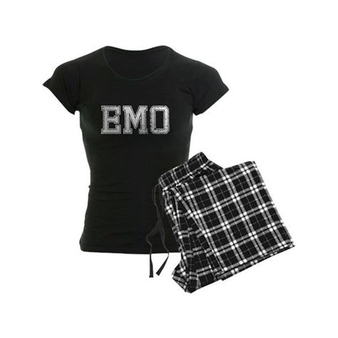 EMO, Vintage, Women's Dark Pajamas ($40) ❤ liked on Polyvore featuring intimates, sleepwear, pajamas, flannel pajama sets, plaid pajama set, plaid flannel pajamas, tartan pajamas and tartan plaid pajamas Goth Pajamas, Plaid Pjs, Mrs Always Right, Vintage Pajamas, Casual Dresses Plus Size, Flannel Pajama Sets, Plaid Pajamas, Lazy Day Outfits, Other Outfits