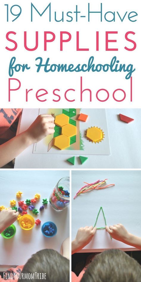 Preschool Supplies, Preschool Prep, Homeschooling Preschool, Homeschool Preschool Curriculum, Homeschool Preschool Activities, Homeschool Supplies, Toddler Homeschool, Teaching Numbers, How To Start Homeschooling