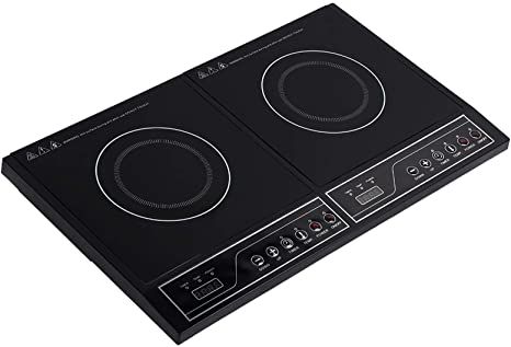 Double Burner, Kitchen Black, Stainless Steel Pans, Induction Cooker, Electric Stove, Induction Cooktop, Coffee Machines, Touch Control, Control Panel