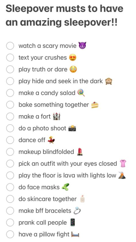 I’ve done all these in one night (we pulled an all nighter btw to do it all) and we had soo much fun How To Pull An All Nighter With Your Bestie, Things To Do Pulling An All Nighter, What To Do For A All Nighter, Pull An All Nighter Alone, What To Do When Pulling An All Nighter, How To Pull An All Nighter With Friends, Things To Do When Pulling An All Nighter, Things To Do During An All Nighter, All Nighter Activities With Friends