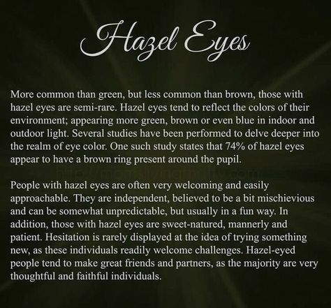 Hazel eyed girl Hazel Eyes Quotes, Hazle Eyes, Eye Color Facts, Hazel Green Eyes, Eye Facts, Hazel Eye Makeup, Eye Quotes, Makeup For Hazel Eyes, Color Quotes