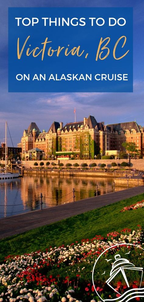 Top Things to Do in Victoria, British Columbia on an Alaskan Cruise - 2019 | Does your Alaska cruise stop in Victoria, British Columbia? If so, make sure you take advantage of the opportunity for excursions. Victoria is great to visit in summer but also fall and winter. You can visit beautiful gardens, eat good food in restaurants, and of course take pictures of it all. Check out our list of top things to do in Victoria, British Columbia! #Victoria #BritishColumbia #Canada #EatSleepCruise Canada Cruise, Canada Trip, Victoria Bc Canada, Canada Travel Guide, Cruise Excursions, Victoria Canada, Victoria British Columbia, Canada Road Trip, Meteor Garden 2018