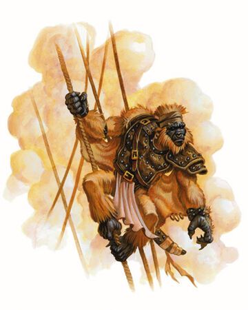 Hadozee | Eberron Wiki | Fandom Fantasy Gorilla, Dnd Races, D&d Dungeons And Dragons, Fantasy Warrior, Wizards Of The Coast, Fantasy Inspiration, Dnd Characters, Gods And Goddesses, Fantasy Character Design