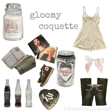 Types Of Coquette, Gloomy Coquette Aesthetic, Gloomy Coquette Outfit, Gloomy Dollette, Gloomy Coquette, Coca Cola Light, Girl Interrupted, Girls Diary, Brooklyn Baby