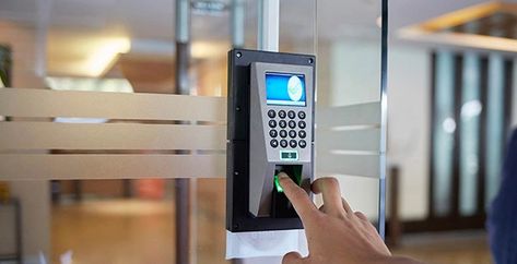 biometric access control system Biometric Scanner, Keyless Door Lock, Digital Lock, Access Control System, Security Companies, Finger Print Scanner, Electrical Installation, Security Service, Communication System