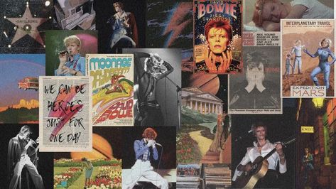 david bowie collage desktop wallpaper <3 David Bowie Collage, Collage Desktop Wallpaper, David Bowie Wallpaper, Vintage Desktop Wallpapers, David Bowie Poster, David Bowie Labyrinth, Bowie Labyrinth, Moonage Daydream, Adidas Wallpapers