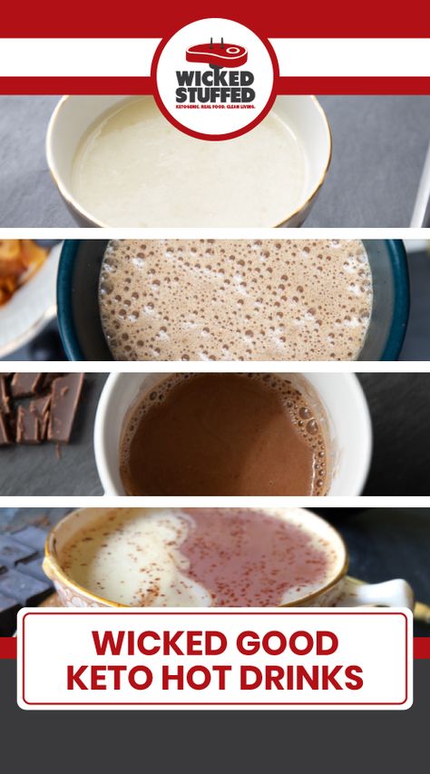 Keto Hot Chocolate, Coffee Keto, Toddy Recipe, Hot Toddies Recipe, Apple Smoothie, Keto Smoothie Recipes, Low Carb Drinks, Cocoa Recipes, Butter Coffee