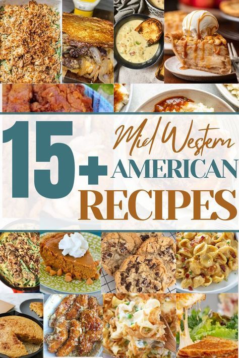 Classic Midwest Recipes, Western Food Recipes, American Cuisine Recipes, Iowa Recipes, Texas Recipes, American Dinner, Croissant Sandwich, American Foods, Hearty Comfort Food