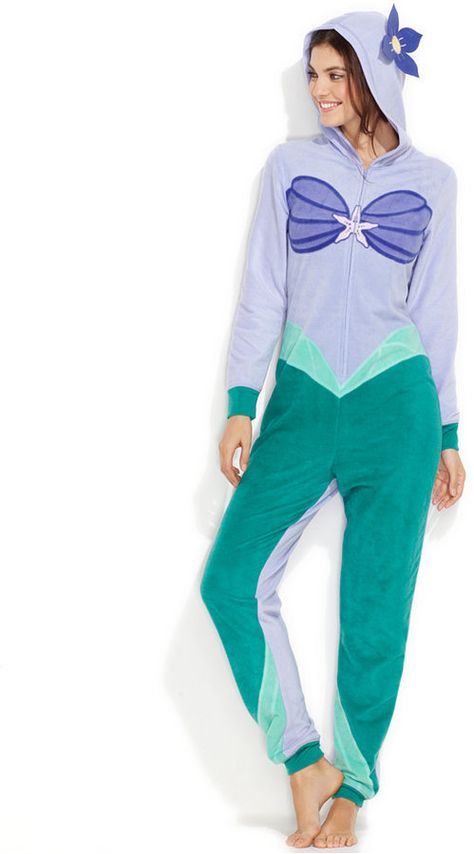 The Little Mermaid Hooded Jumpsuit!!! Disney Merch, Mermaid Dreams, Mermaid Life, Cool Stuff, Disney Outfits, Disney Style, Little Mermaid, The Little Mermaid, Style Me