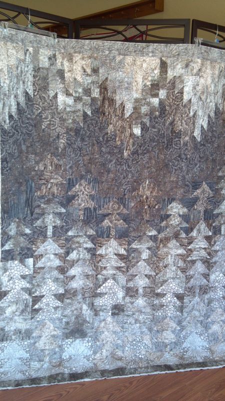 Name: Misty Pines  2013-02-23 20  Views: 6015 Size:  147.8 KB Winter Solstice Quilt, Solstice Quilt, Monochromatic Quilt, Kitty Tattoos, Mccalls Quilting, Modern Arrangements, Woodland Fabric, Mountain Quilts, Landscape Quilt