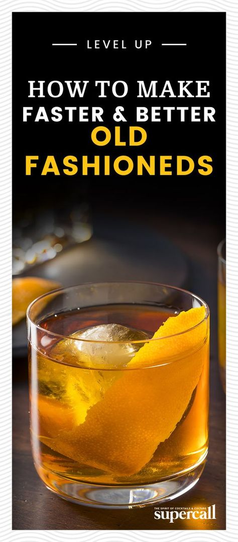 Aside from the pre-blended bitters (which are available for $22), there are a few more tricks of the trade. Here are our tips for making quick work of Old Fashioneds for a crowd. #oldfashioneds #cocktails #cocktailrecipes #whiskey Meyer Lemon Recipes, Better Fashion, Whisky Drinks, Whisky Cocktails, Diy Cocktails, Bourbon Drinks, Whiskey Cocktails, Scotch Whiskey, Exotic Food