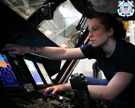 Through her unwavering dedication to her craft and commitment to the Coast Guard’s mission, Aubrey LaMetterey embodies the very best of what it means to serve one’s country ... with her passion for the ocean leading her to join the Coast Guard. Coast Guard Women, Canadian Coast Guard, Patriotic Poems, Female Military, Stories Quotes, Military Gear Tactical, Us Coast Guard, The United States Of America, Military Gear