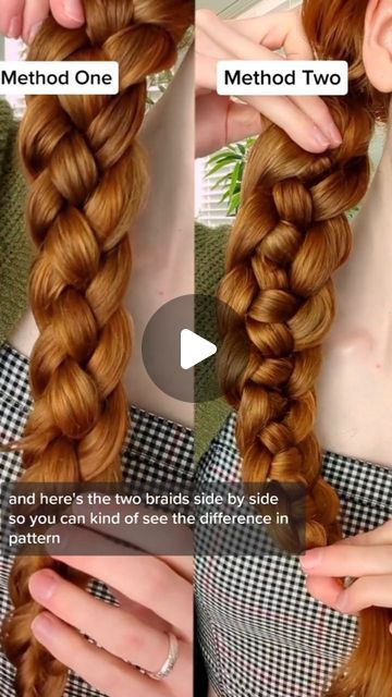 Ryan Terhune on Instagram: "How to do 2 versions of the 4 strand braid 🥰 #hairtutorial #braid #braidtutorial #4strandbraid #braiding #hairstyles" Easy Braided Hairstyles Medium Hair, How To 5 Strand Braid, 4 Strand French Braid, How To Do A 4 Strand Braid, How To Braid 4 Strands, 4 Strand Round Braid Tutorial, Midevil Braided Hairstyles, How To Do A Four Strand Braid, How To Easily French Braid Your Own Hair