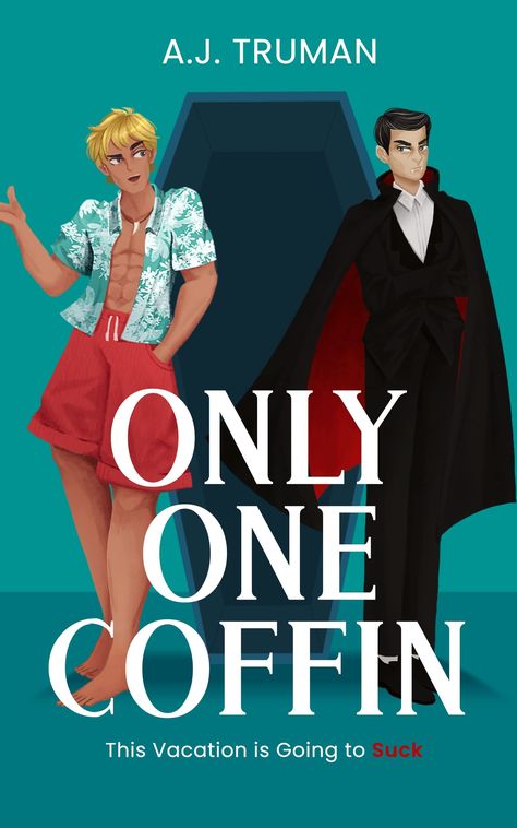 Only One Coffin by A.J. Truman | Goodreads Mlm Books, Vampire Romance Novels, Lgbt Book, Gay Romance Books, Vampire Romances, Queer Books, Mm Romance, Gay Books, Recommended Books To Read