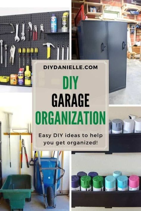 17 DIY garage organizing projects that will help you organize your garage. See how to store your tools, lawn mower, sports equipment and outdoor kids toys, plus still have room to park your car. How To Store Lawn Chairs In Garage, Lawn Chair Storage Garage, Outdoor Kids Toys, Garage Inspiration, Garage Organizing, Waterproof Wall Panels, Column Wraps, Garage Organization Ideas, Garage Organization Tips