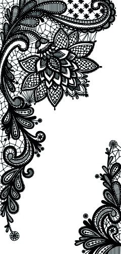 Lace Shoulder Cap Tattoo, Chantilly Lace Tattoo, Lace Tattoo Cover Up, Lace Raven Tattoo, Lace Back Tattoos For Women, Lace Line Art, Lace Art Drawing, Victorian Lace Pattern, Lace Filler Tattoo