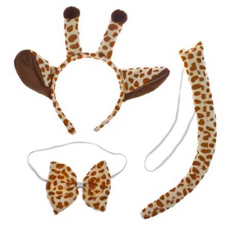 Lux Accessories Halloween Giraffe Ear Tail Bow Accessories Costume Set (3PCS) Animal Costumes Women, Giraffe Ears, The Lion And The Mouse, Giraffe Costume, Lion And The Mouse, Fancy Dress Halloween, Fancy Dress Halloween Costumes, Football Spirit, Diy Costumes Women