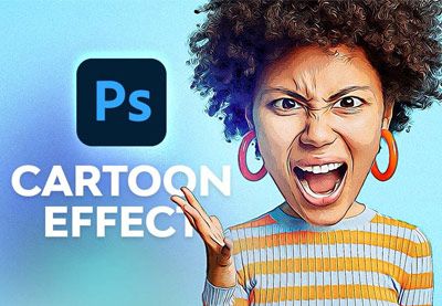 How to Create a Photo to Cartoon Effect in Photoshop Photo To Cartoon Photoshop, Cartoon Effect, Photoshop Editing Tutorials, Funny Effects, Photoshop Youtube, Photoshop Video, Photoshop Pics, Photoshop Tutorial Design, Photoshop Painting