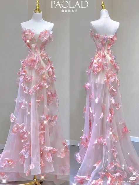 Floral Prom Dress Long, Fairy Ball Gown, Fairy Ball, Dressing Design, Designs Dress, Styles Dress, Summer Dressing, Floral Prom Dresses, Gowns Dresses Elegant