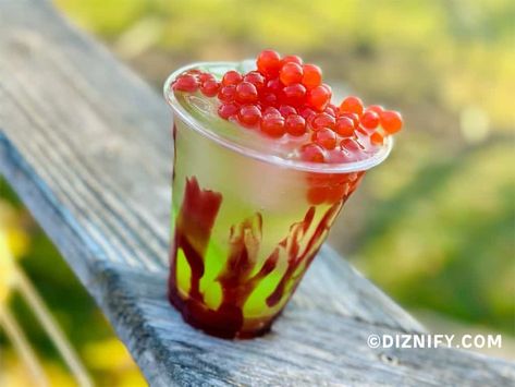 Halloween Boba Drink, Halloween Lemonade Stand, Halloween Lemonade, Alcoholic Jungle Juice, Boba Ideas, Green Apple Jolly Rancher, Halloween Boba, Apple Lemonade, Zombie Drink