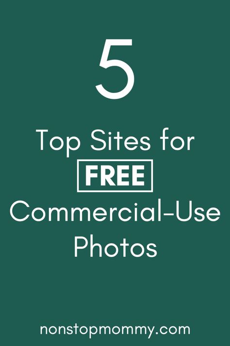 Top 5 Sites to Find Commercial Use Pictures for FREE Free Pictures For Commercial Use, Find Picture, Free Pictures, Great Pictures, Shout Out, Old Pictures, Free Photos, Favorite Things List, Free Images