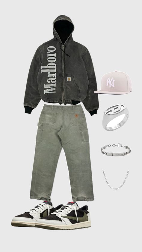 Travis Scott Olive Outfit, Travis Scott Outfits Ideas, Travis Scott Olive, Olive Outfit, Travis Scott Outfits, Olive Clothing, Cool Outfits For Men, Travis Scott, Cool Outfits