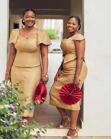 Dear brides ensure your bridesmaids experience the richness of authentic handwoven Kente. They will forever be in your photo gallery, so make sure they look good too🤩 ———————————————————————————- Chat with Mary on +233 55 861 4249 Chat with Patricia on +233 59 295 5918 Chat with Naana on +233 20 234 0899 DM Edward for Quick Response ———————————————————————————— Our flagship store opens from 9am to 7pm weekdays and Saturdays. We’d love to see you and be of service to you. ——————————————————... Goba Kente, Kente Outfits, Kente Styles, Ankara Dresses, Ankara Dress, Flagship Store, Short Suit, Event Dresses, Your Photo