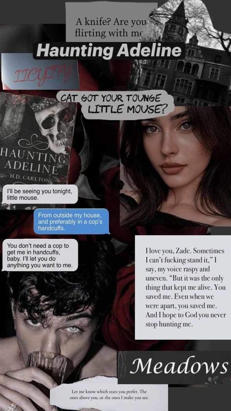 Blood And Steel Book Aesthetic, Once Your Mine, Zade Meadows Tattoo Ideas, Zade Meadows Fan Art Spicy, Zade Meadows Quotes Spicy, Zade Meadows Quotes, Haunted Adeline, Dark Romance Wallpaper, Stalker Vibes