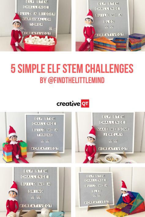 Simple Elf On The Shelf, Lego Storage Solutions, Science Christmas, Stylish Toy Storage, Elf Mischief, Used Legos, Christmas Science, Toy Storage Solutions, Lego Activities