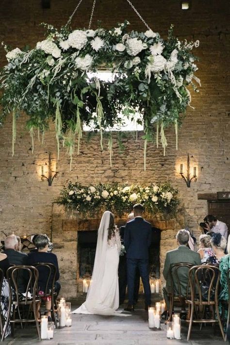 Chandelier Floral, Wedding Ceiling, Wedding Hoop, Barn Wedding Decorations, Wedding Chandelier, Flower Chandelier, Large Wedding, Floral Chandelier, Stone Barns