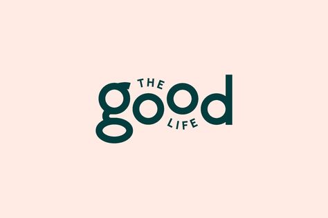 The Good Life Brand Identity — Charly—T Mises En Page Design Graphique, Visuell Identitet, Typographie Inspiration, Logo Generator, Logo Design Inspiration Creative, Inspiration Logo Design, Graphisches Design, Life Logo, The Good Life