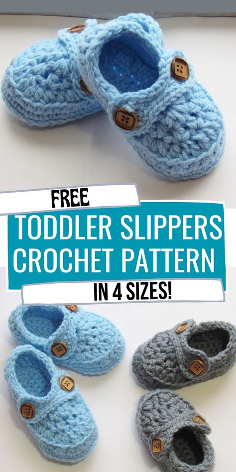 Crochet Toddler Slippers (FREE) - Crochet Dreamz Toddler Crochet Slippers Free Pattern Children, Toddler Slippers Crochet Free Pattern, Crochet Toddler Slippers Free Pattern, Crochet Toddler Slippers, Crochet Slippers For Kids, Slippers Free Pattern, Toddler Crochet Patterns, Baby Moccasin Pattern, 2024 Crochet