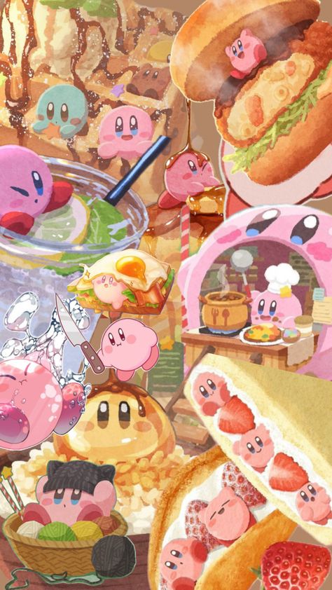 Kirby Pokemon, Kirby Character, Kirby Art, Digital Art Beginner, Cool Backgrounds Wallpapers, Cartoon Profile Pictures, Cute Animal Drawings Kawaii, Cute Wallpaper For Phone, Food Drawing