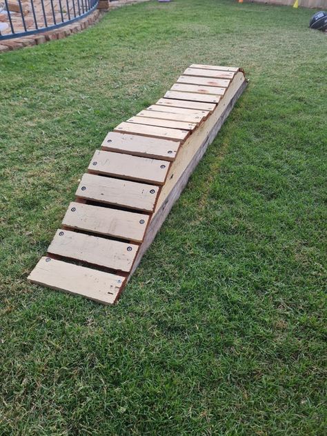 Double Hump Bike Ramp : 4 Steps - Instructables Nature Playground, Rav4 Car, Build A Bike, Kids Ride On Toys, Go Ride, Curved Wood, Camp Ideas, Backyard Games, Best Build