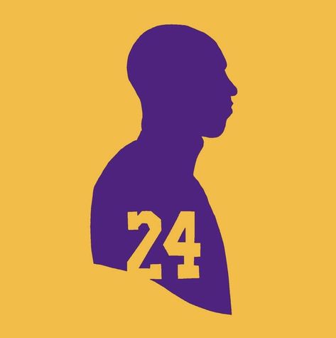 Kobe Bryant Silhouette, Kobe Bryan, Ipad Aesthetic, Silhouette Art, Kobe Bryant, Human Silhouette, Art Ideas, Jordan, Ipad