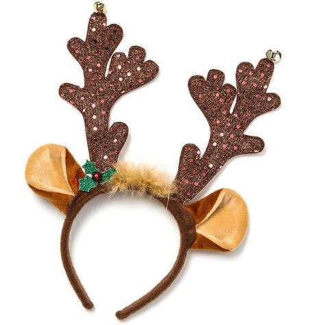 Holiday Sequin Reindeer Antlers Headband ($12) ❤ liked on Polyvore featuring accessories, hair accessories, christmas, headbands, claire's, sparkly headbands, hair bands accessories, sequin headband, evening hair accessories e christmas headbands Dear Antler, Reindeer Antlers Headband, Christmas Headwear, Deer Headband, Antlers Headband, Holly Decorations, Antler Christmas, Christmas Fancy Dress, Headband Christmas