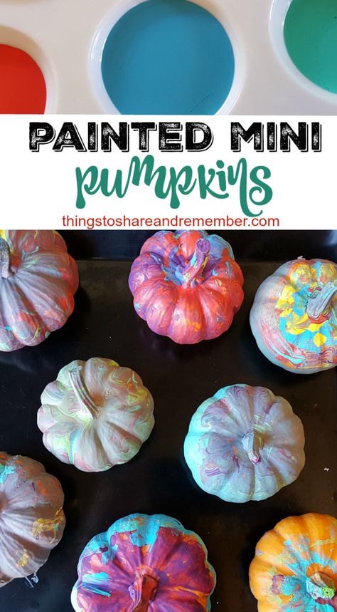 Painting Mini Pumpkins in Preschool Paint Mini Pumpkins, Best Paint For Pumpkins, Painted Mini Pumpkins, Disney Pumpkin Painting, Pumpkins Preschool, Pumpkins Kindergarten, No Carve Pumpkin Decorating, Preschool Art Projects, Diy Preschool