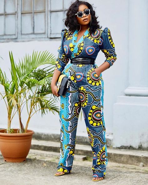 Chitenje Styles, Latest Ankara Jumpsuit Styles, Ankara Jumpsuit Styles, Latest Ankara Gown, Jumpsuit Styles, Native Outfits, African Pants, Ankara Outfits, African Print Jumpsuit