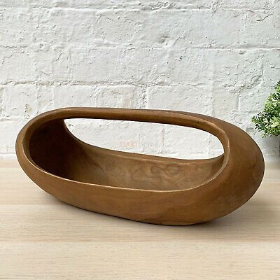 Wood bowl decor