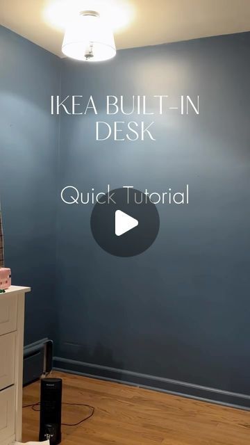 IKEA Hacks & Ideas | Inspiration | Gadgets | Houseware & more on Instagram: "IKEA Desk Hack: Custom DIY on a 🤑Budget!

🚨 DIY lovers, check out this amazing built-in desk hack! Using IKEA KOPPANG drawers, two 1x10 select pine boards, @theedgewoodhome created a stunning custom look. Don’t forget to sand with 220 grit and fill any holes with wood filler before painting for that seamless finish! 🛠✨

Big thanks to @theedgewoodhome for sharing her awesome Ikea hack with us! 🙏 For more creative projects and hacks, head over to her account and get inspired! 🌟

#ikeahack #diydesk #homedecor #pineboardprojects #woodworking #customfurniture #diystyle #ikeafurniture #homeinspo #workspaceinspo #interiorhacks #kidsroomdecor #diyprojects #budgetfriendlydecor #desksetup" Ikea Hack Home Office Desk, Ikea Alex Desk Gray Turquoise, Ikea Built Ins With Desk, Ikea Kallax Desk Ideas, Office Ideas Ikea Hacks, Office Table Organization Ideas, Built In Desk Ikea Hack, Corner Desk Ikea Hack, Mittback Ikea Desk Hack