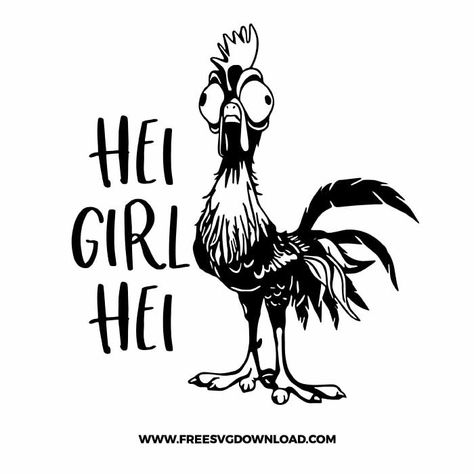 Hei Hei Svg, Rooster Svg, Svg Chicken, Chicken Svg, Cricut Svg Files Free, Chicken Humor, Cricut Tutorials, Funny Svg, Cricut Projects Vinyl