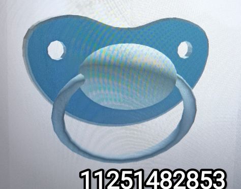 Roblox Pacifier Code, Blue Pacifier, Codes Bloxburg, Bloxburg Clothes, Berry Codes, Hair Roblox, Black Hair Roblox, Roblox 3, Coding Clothes