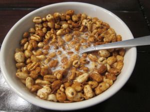 Puffed Wheat Cereal, Cereal Recipes Homemade, Diy Cereal, Honey Cereal, Puffed Wheat, Homemade Cereal, Wheat Cereal, Get Up In The Morning, Butter Cinnamon