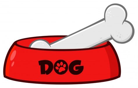 Red dog bowl with animal food and bone drawing simple design Bone Drawing Simple, Dog Bone Drawing, Bone Drawing, Plate Drawing, Background Food, Jenga Blocks, Animal Food, Bone Dog, Bone Crafts