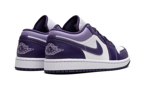 Air Jordan 1 Low "Sky J Purple" Jordan 1 Low Purple, Fye Shoes, Iconic Shoes, Sneakers Box, Kobe Shoes, Retro Basketball Shoes, Retro Basketball, Pretty Shoes Sneakers, Nike Air Jordan 1 Low