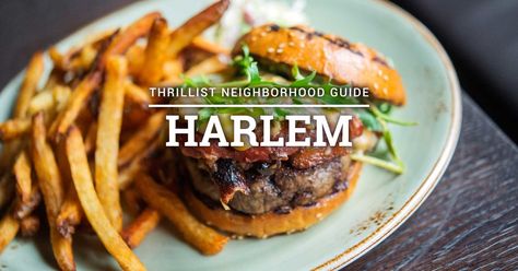 There's more to Harlem than soul food. Harlem Restaurants, Nyc Apt, Travel Wishes, Buttermilk Fried Chicken, Buttermilk, Soul Food, Dumplings, Places To Eat, Thing 1 Thing 2