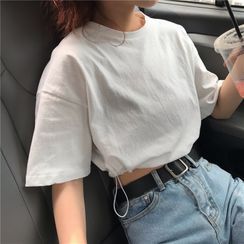 Summer Tshirts Women, Woman Casual, Tshirt Women, Vintage Crop Tops, Wrap Crop Tops, Crop Top Casual, Crop Top Outfits, Cropped Tops, Casual Tops For Women