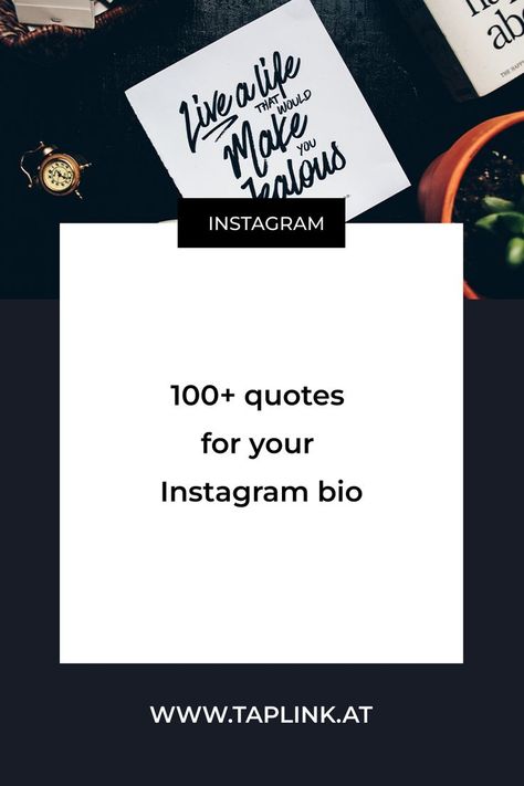 Your bio is one of the first things that people see when they come to your Instagram profile page. This is the part that creates the first impression. If it doesn't catch attention, then you lose new potential followers since they may find your page uninteresting. Read quotes that you can use to make the page catchy in the article. Catchy Instagram Bio, Instagram Profile Page, Quotes For Instagram Bio, Seeing You Quotes, Read Quotes, Social Media Challenges, 100 Quotes, Instagram Bio Quotes, Quotes For Instagram