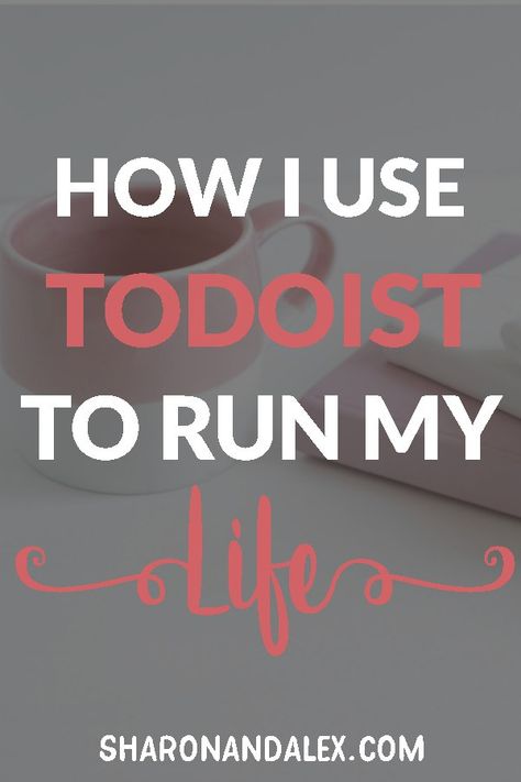 Todoist is a productivity app that helps you manage all the things you have to get done. Here's how I use it to run my life. Todoist Setup, Todoist Ideas, Todoist Templates, Organization Life, Digital Planner Ideas, Blog Organization, Successful Blogger, Organization Products, Digital Organization